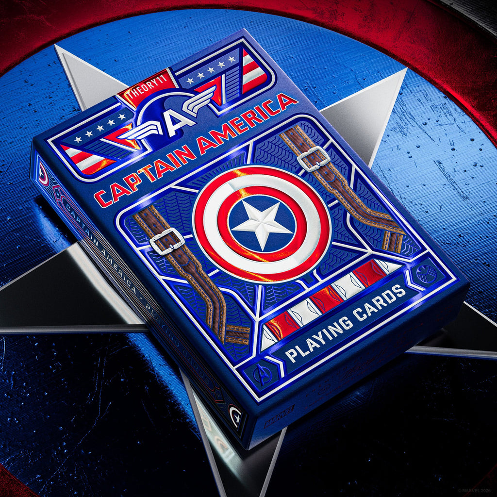 Product image Captain America Playing Cards Patriotic Design