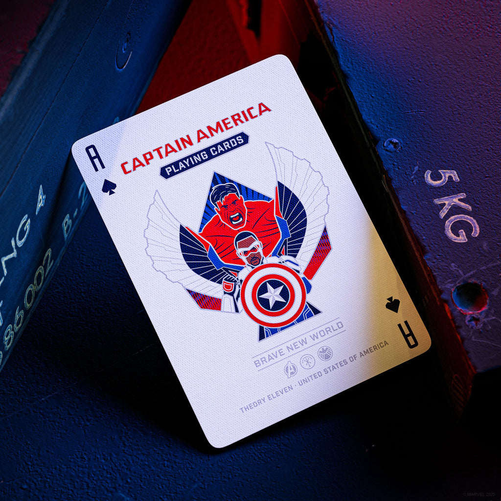 Product image Captain America Playing Cards Patriotic Design