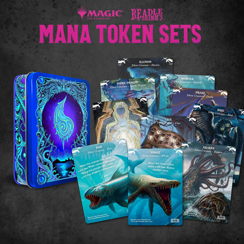 Product image Magic: The Gathering Dice and Token Pack Blue Mana
