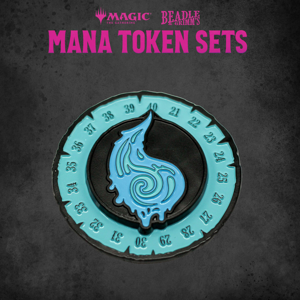 Product image Magic: The Gathering Dice and Token Pack Blue Mana