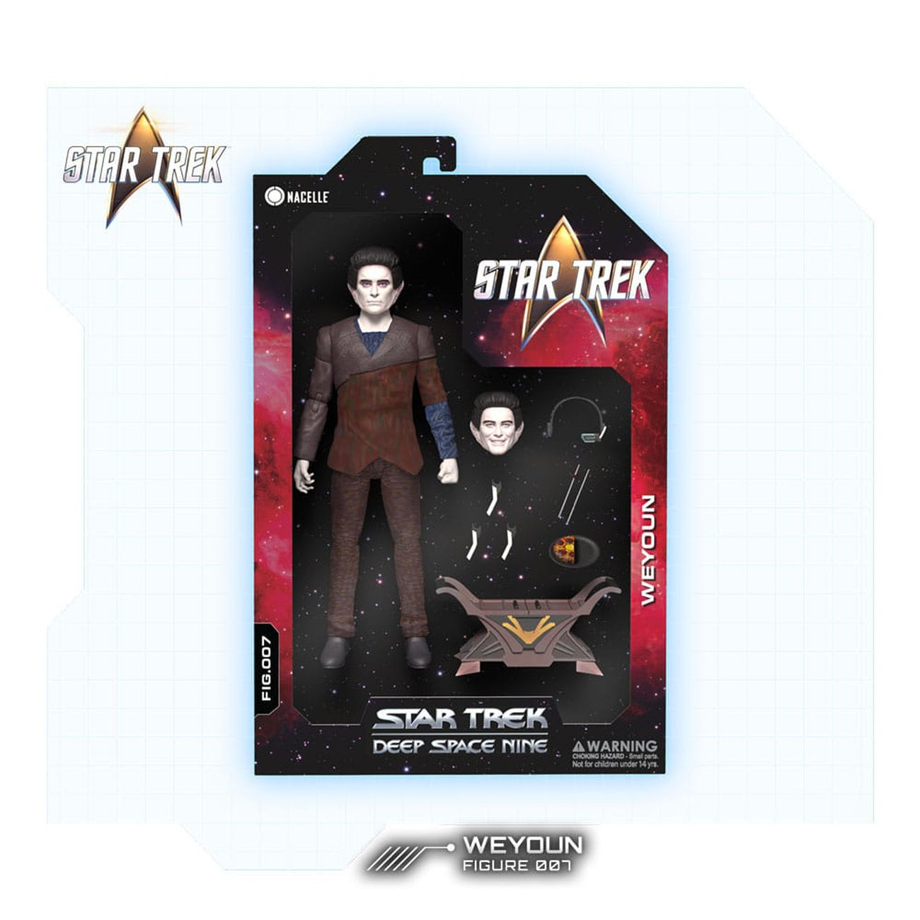 Product image Star Trek: Deep Space Nine Action Figure 1/12 Weyoun 16 cm