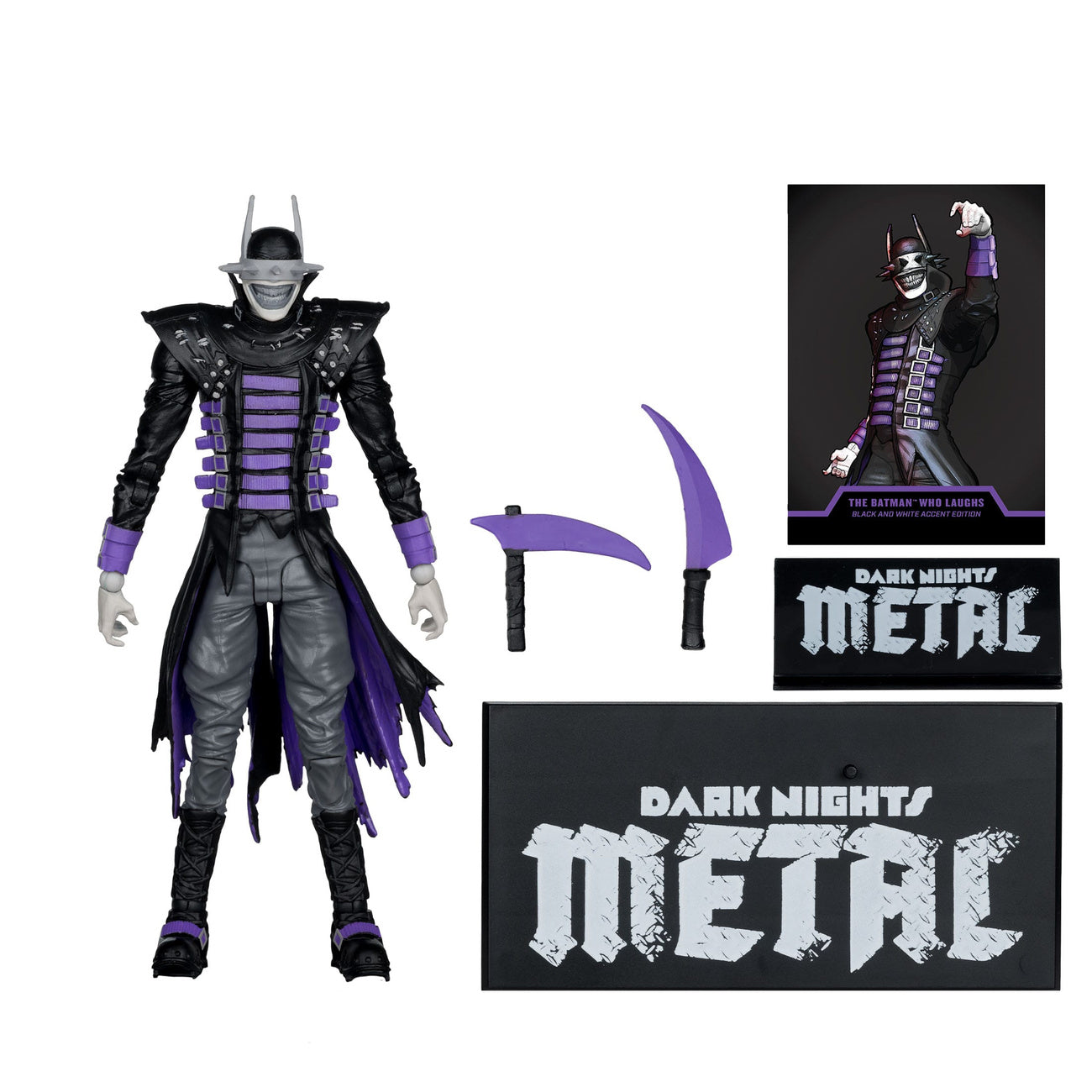 Product image DC Multiverse Action Figure The Batman Who Laughs (B&W)