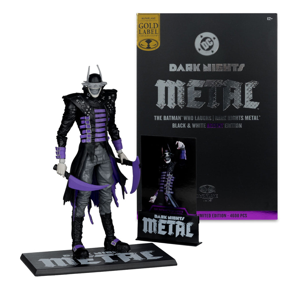 Product image DC Multiverse Action Figure The Batman Who Laughs (B&W)