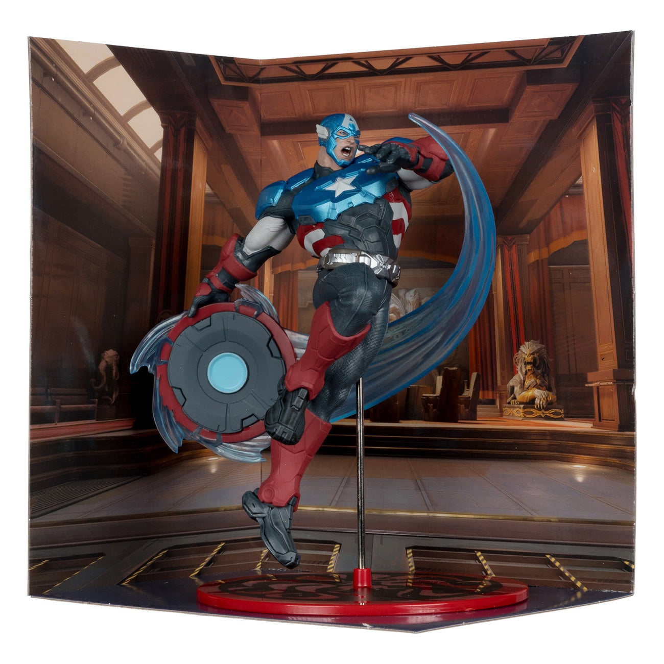 Product image Marvel Rivals Collection 1/10 Action Figure Captain America