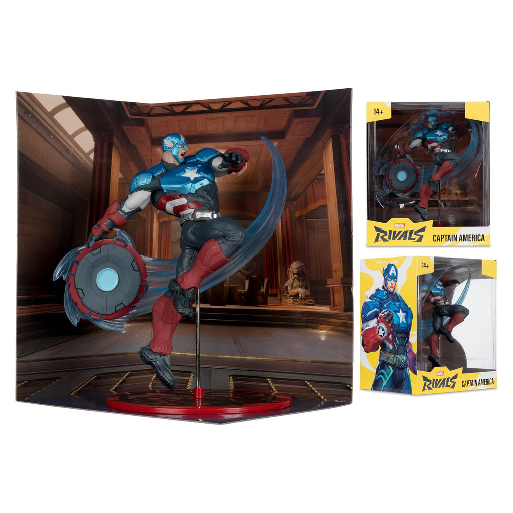 Product image Marvel Rivals Collection 1/10 Action Figure Captain America