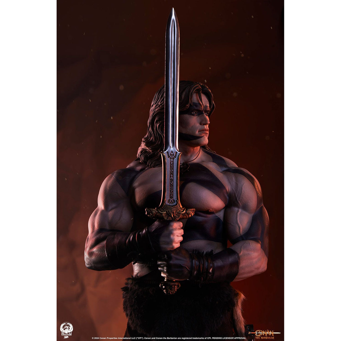 Product image Conan the Barbarian Elite Series Statue 1/2 Conan Warpaint