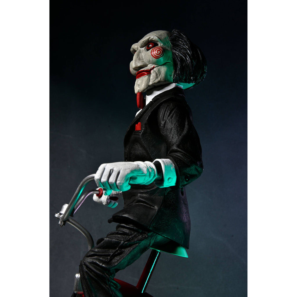 Product image Saw action figure with sound Billy on tricycle 30 cm
