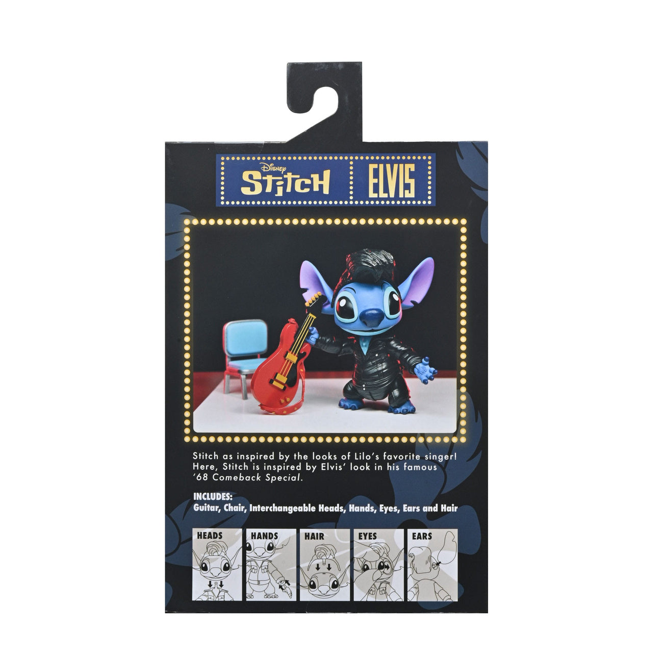 Product image Lilo & Stitch Action Figure Ultimate Singer Elvis Stitch 7 cm