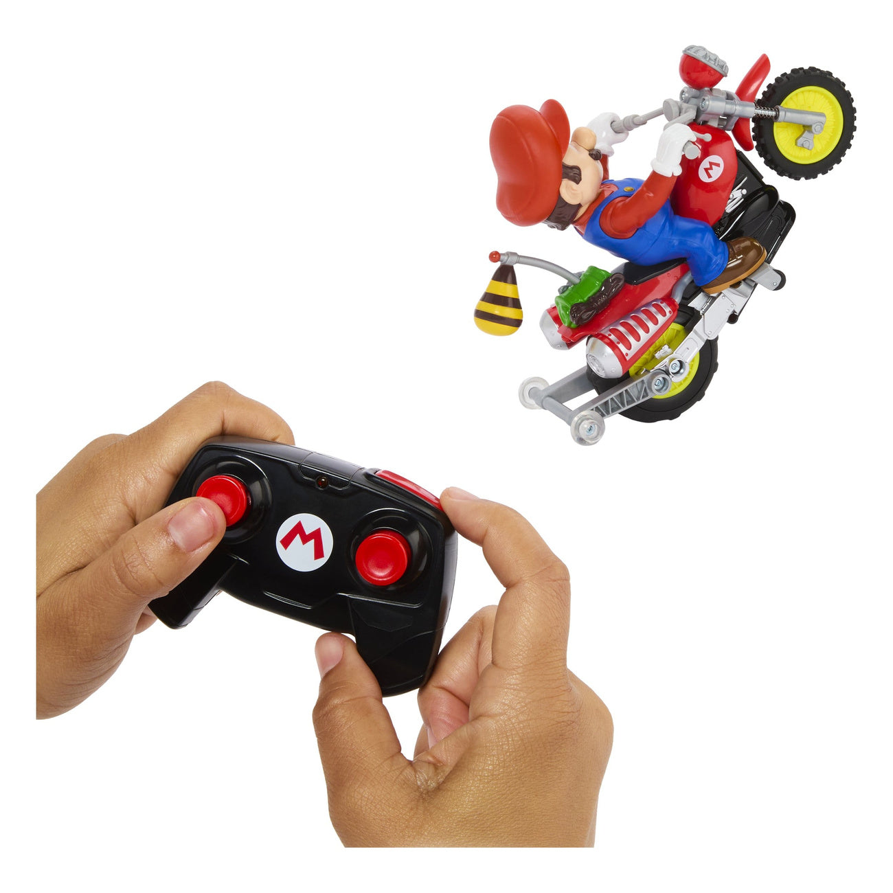 Product image Super Mario Galaxy Movie Hot Wheels RC Motorcycle Mario