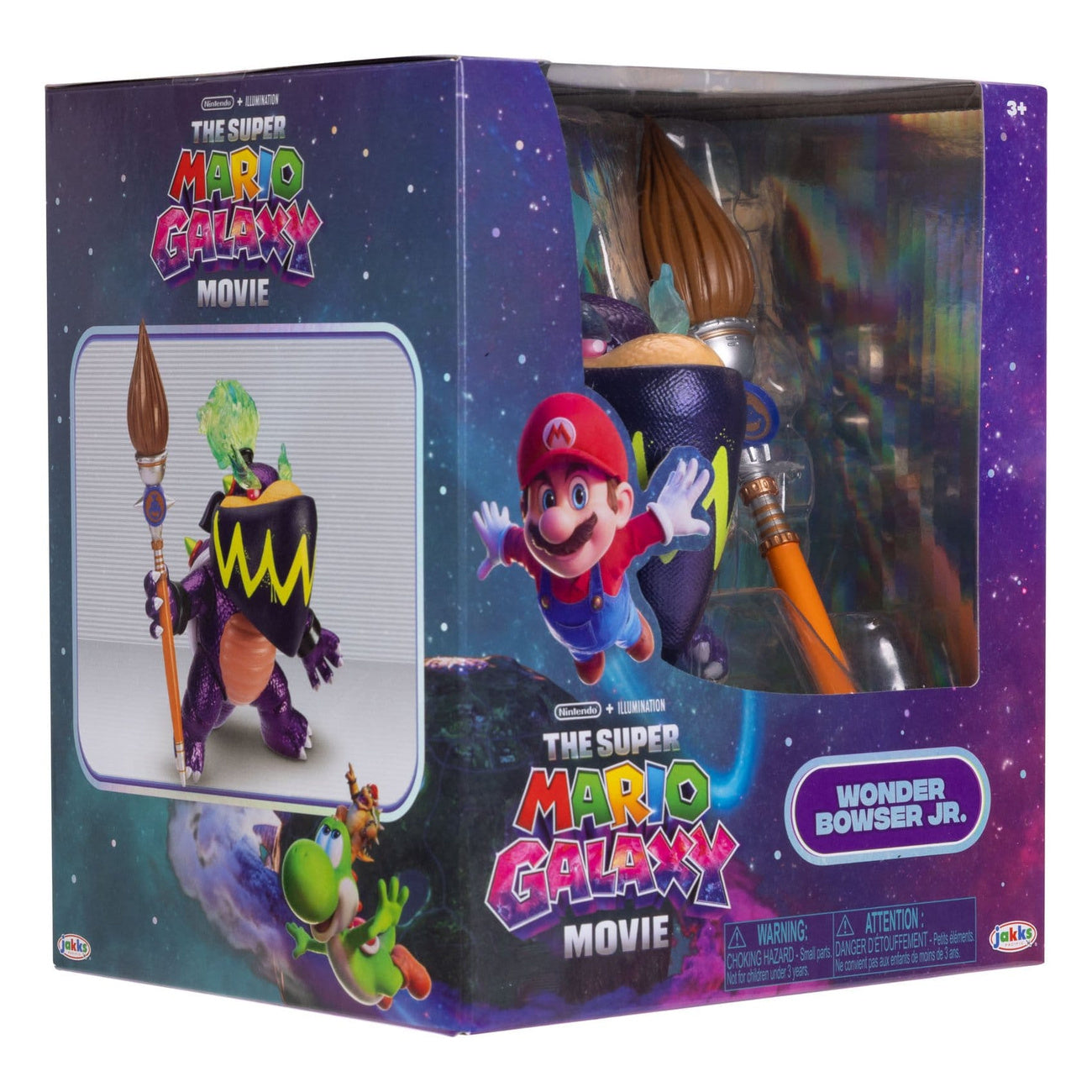 Product image The Super Mario Galaxy Movie Action Figure Wonder Bowser Jr.