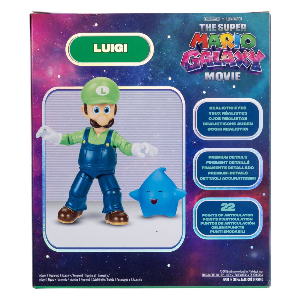 Product image The Super Mario Galaxy Movie Action Figure Luigi 13 cm