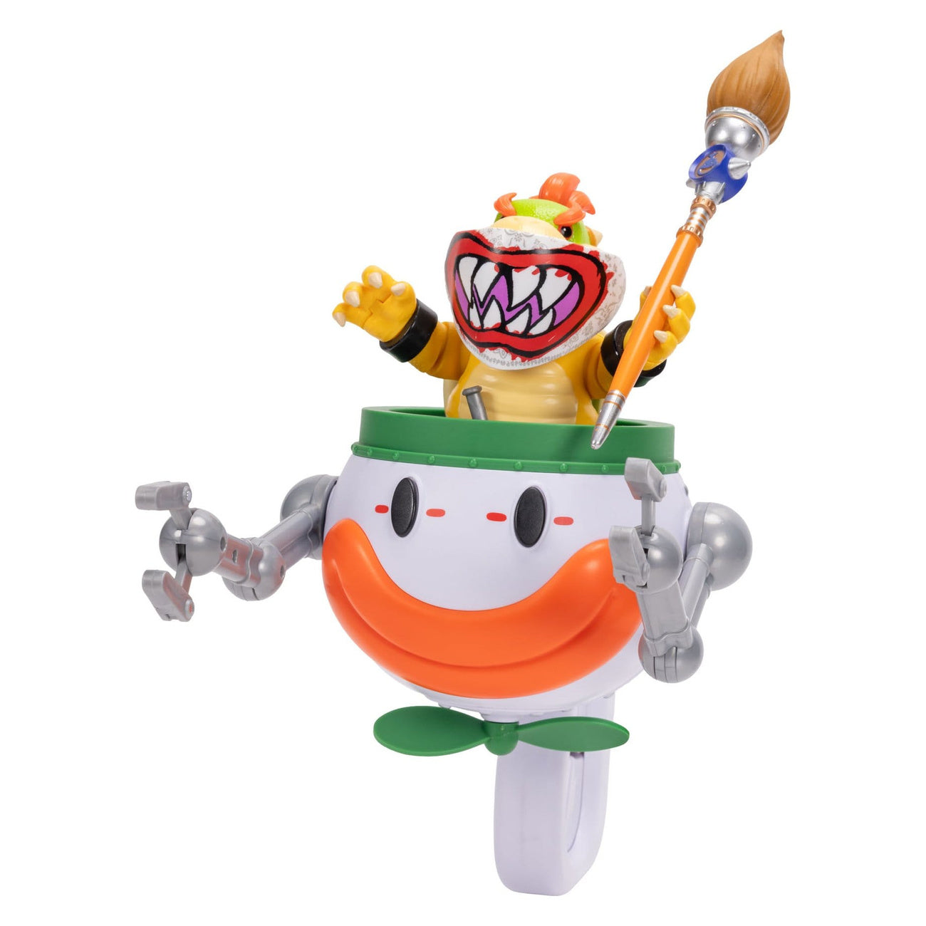 Product image The Super Mario Galaxy Movie Action Figure Bowser Jr. with Clown Car