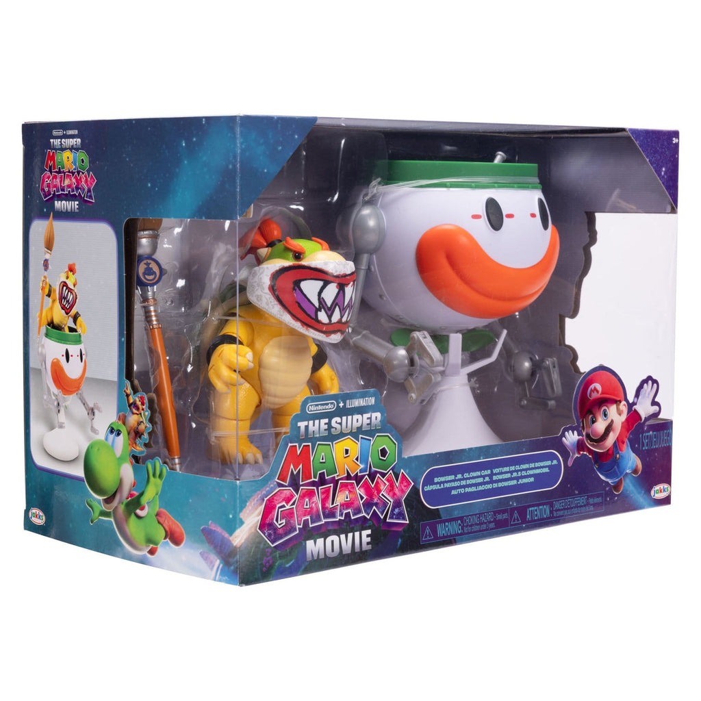 Product image The Super Mario Galaxy Movie Action Figure Bowser Jr. with Clown Car