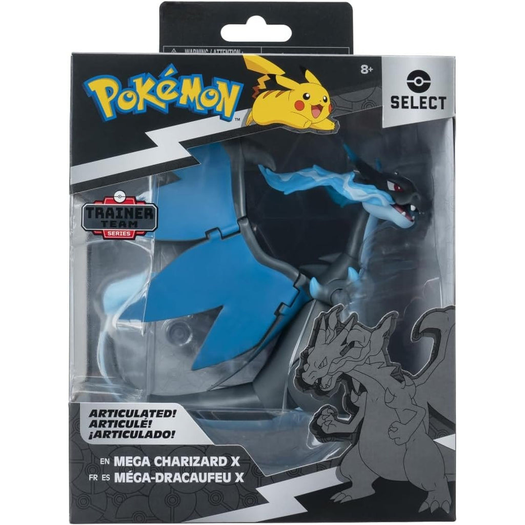 Product image Pokémon Select Super-Articulated Figure Mega Charizard X 15 cm