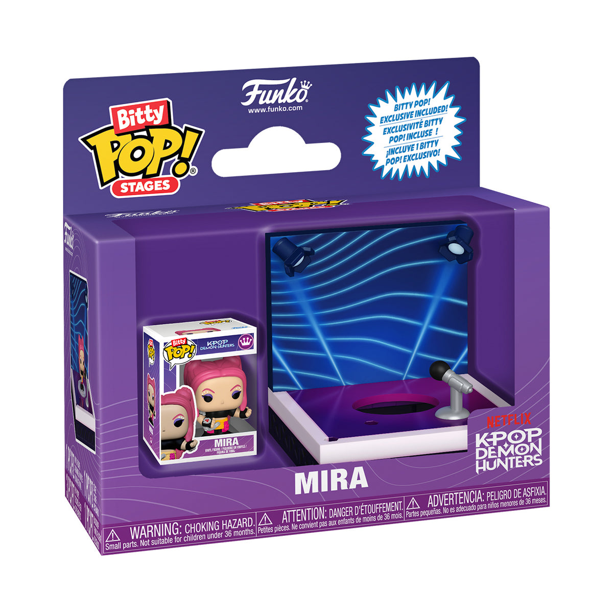 Product image KPop Demon Hunters - Mira Funko Bitty Pop Stage Diorama