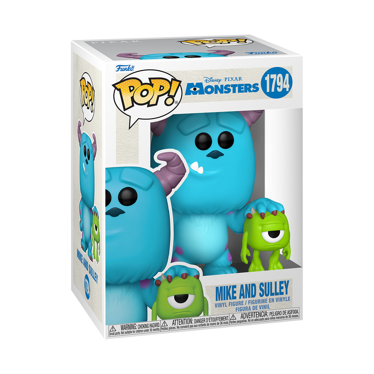 Product image POP Disney: Monsters Inc S2 – Mike with Sulley