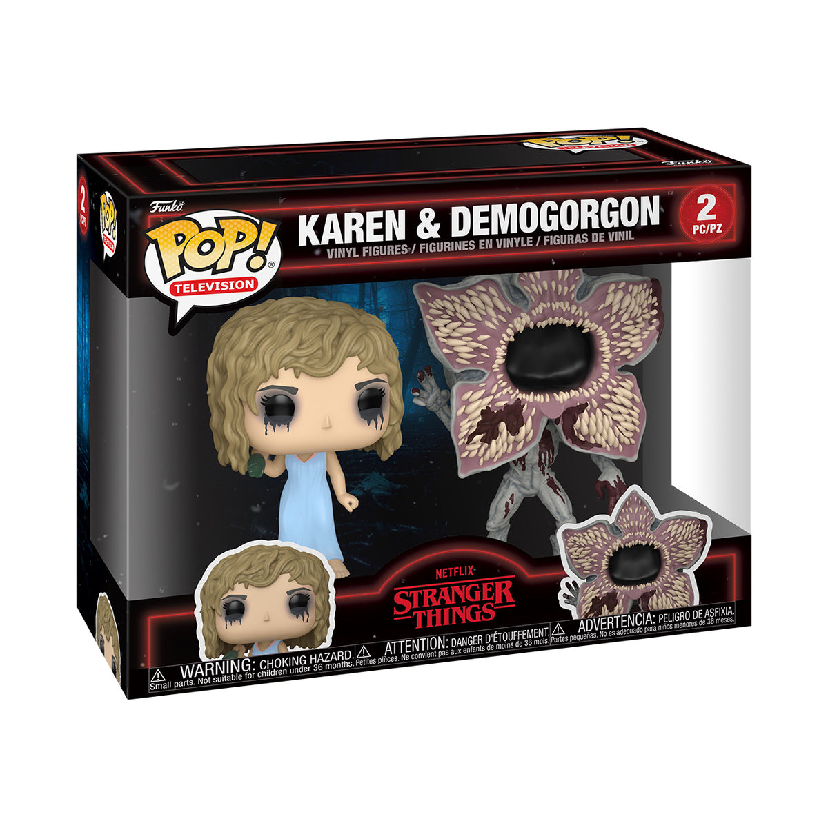 Product image Stranger Things - Karen and Demogorgon Funko Pop Figure Set