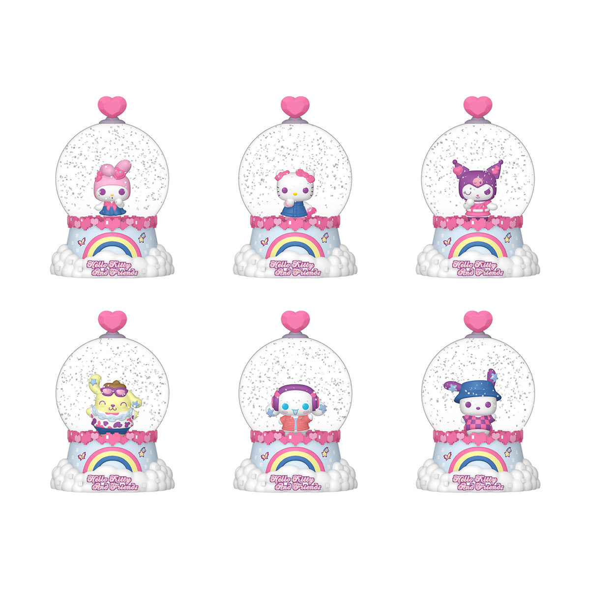 Product image Hello Kitty and Friends - Mystery Funko Pop Glitter Snow Globe