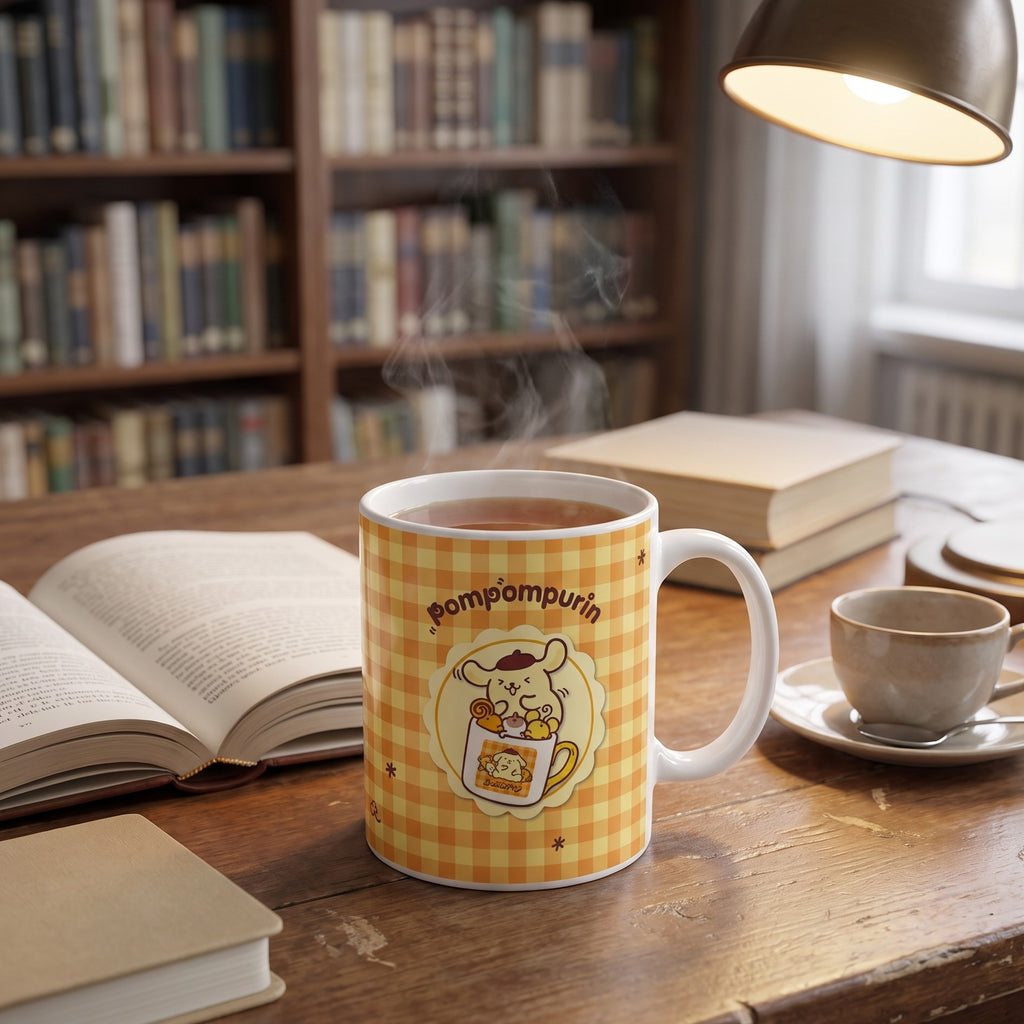 Product image Pompompurin Squishy Cute Purin Mug - Sanrio