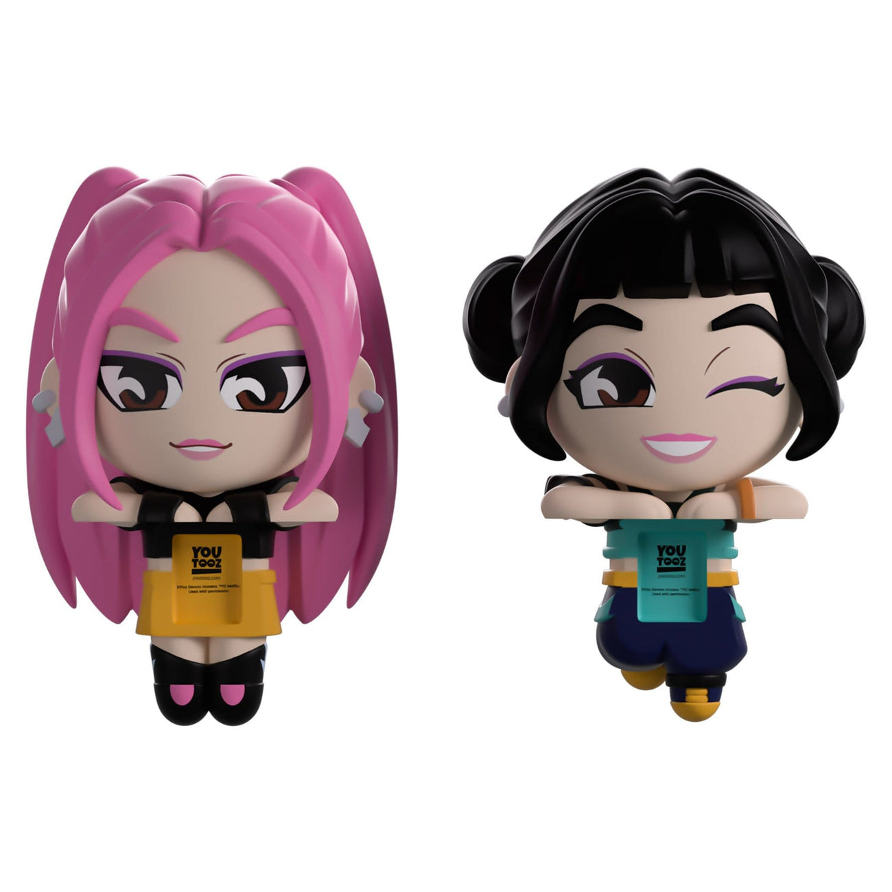 Product image KPop Demon Hunters - Mira and Zoey Monitor Buddiez Vinyl Figure Set
