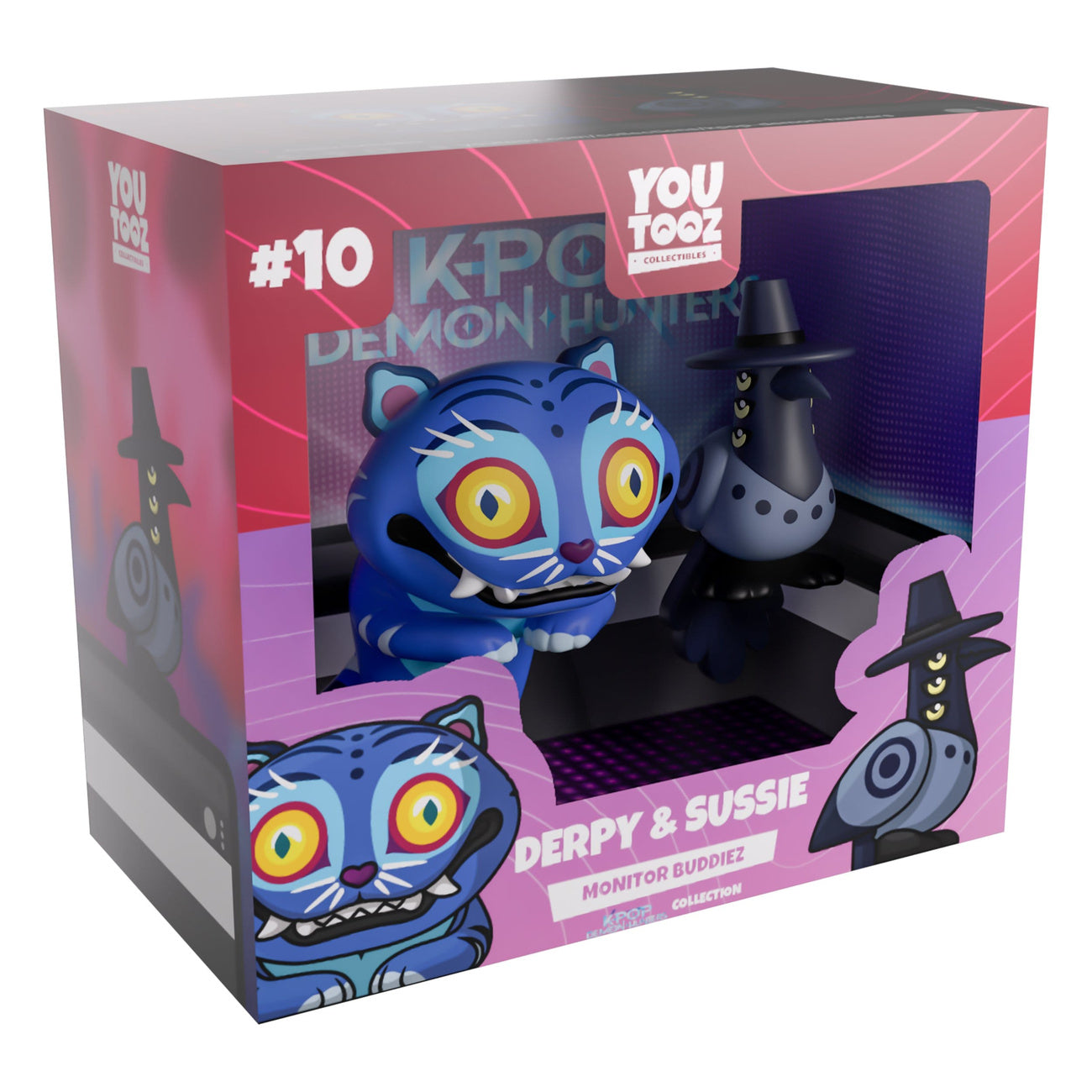 Product image KPop Demon Hunters - Derpy and Sussie Monitor Buddiez Vinyl Figure Set