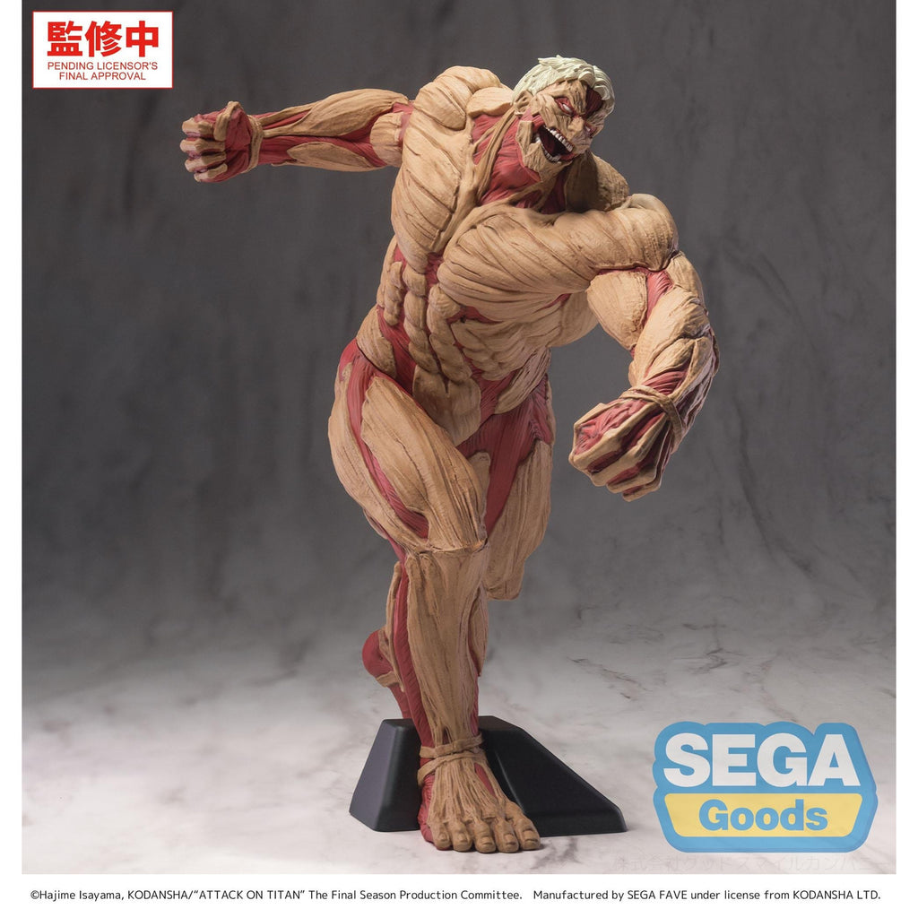 Product image Attack on Titan - Reiner Braun GigantiX Figure Armored Titan Version