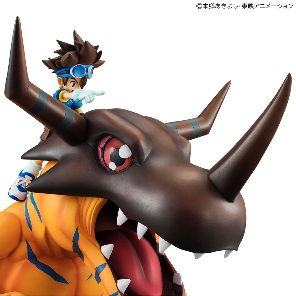 Product image Digimon Adventure - Greymon and Taichi Yagami G.E.M. Series Figure Set (Repeat)