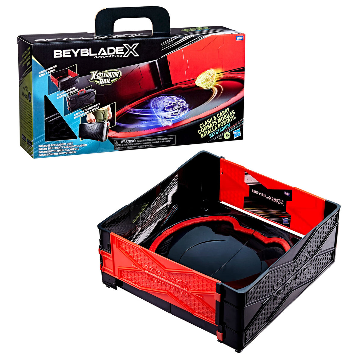 Product image Beyblade X Clash and Carry Beystadium Arena