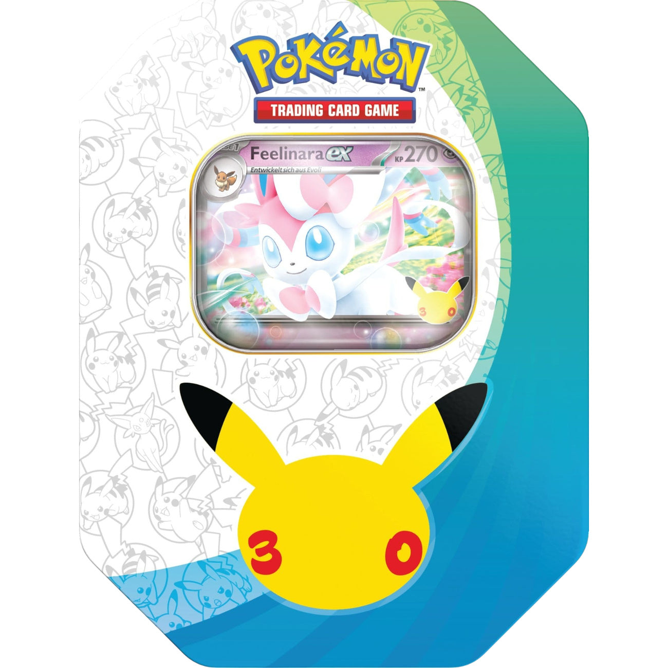 Product image Pokémon – 30 Years Eevee-Ex Tag Tin Trading Card Box