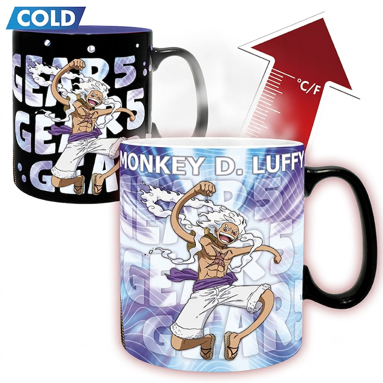 Product image One Piece - Monkey D. Luffy Gear 5 Heat Change Mug