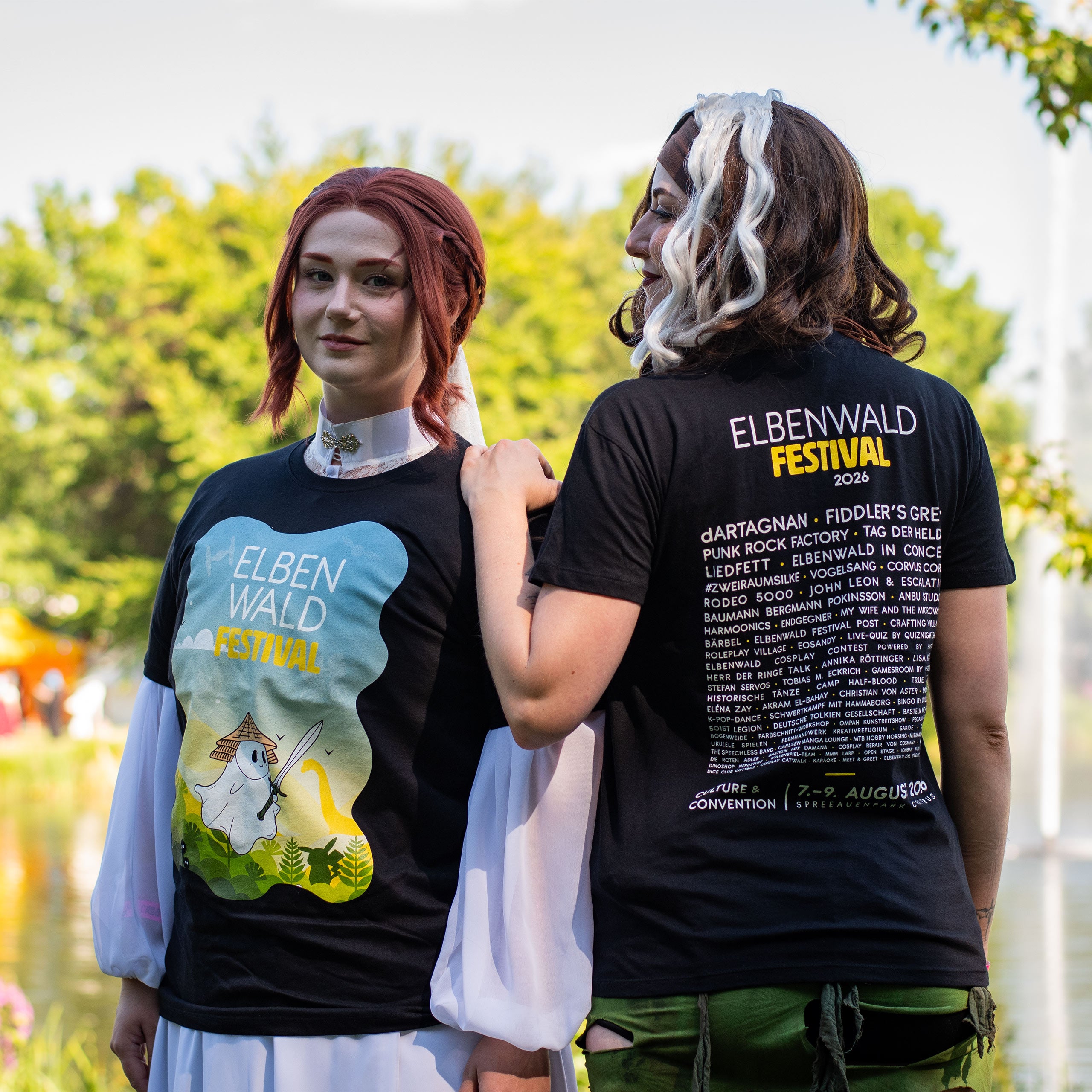 Product image Elbenwald Festival 2026 - Ghost Line Up T-Shirt