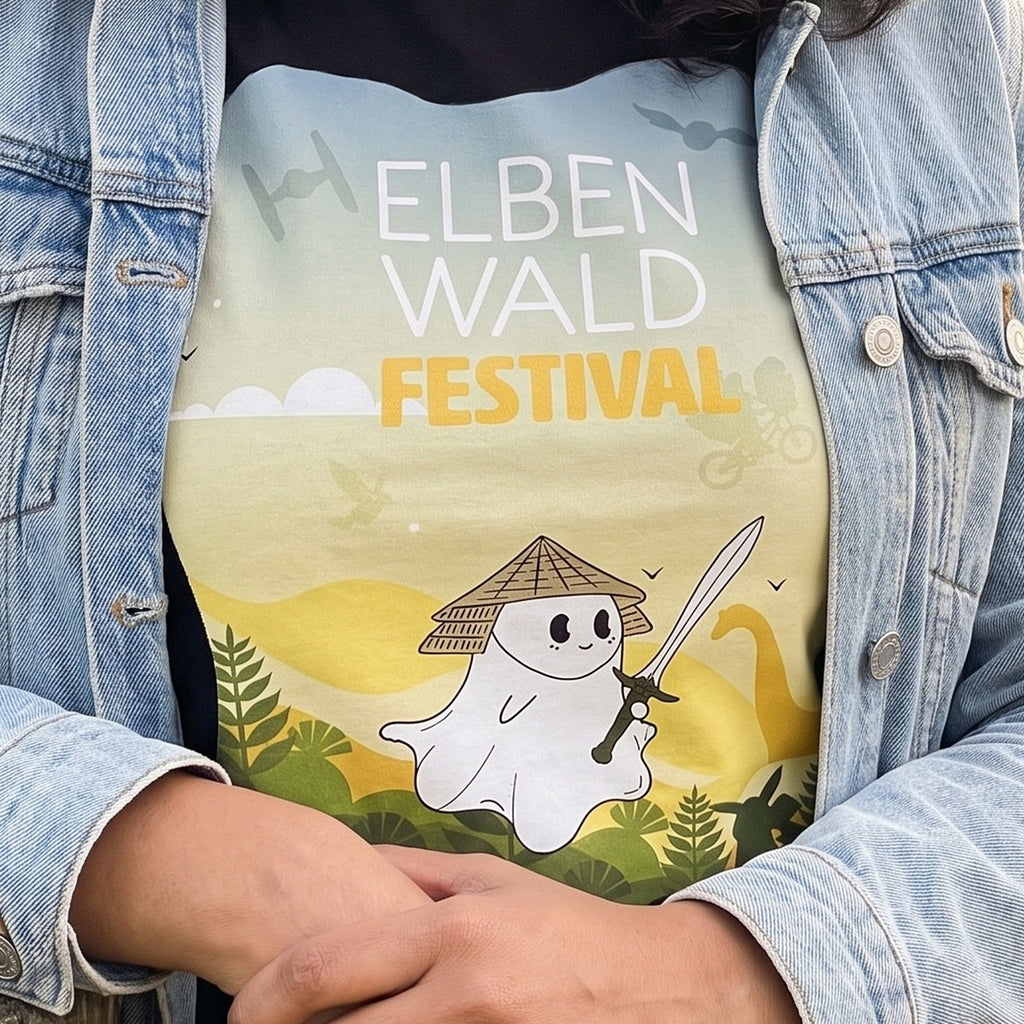 Product image Elbenwald Festival 2026 - Ghost Line Up T-Shirt