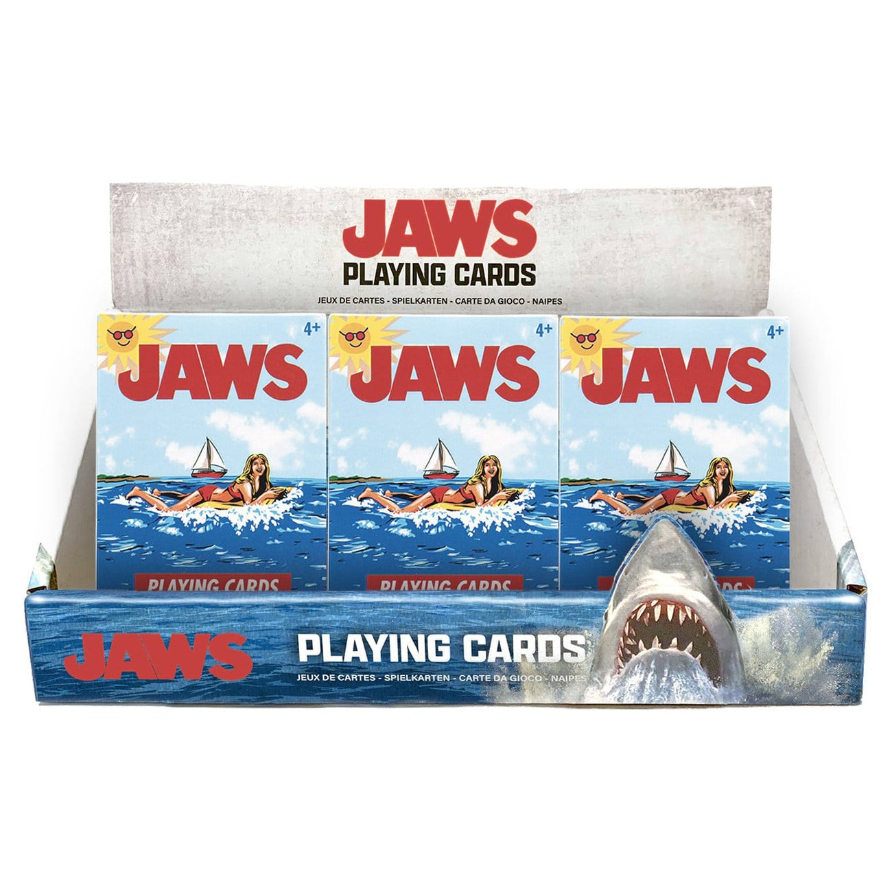 Product image Jaws - Playing Cards 12-Piece Display