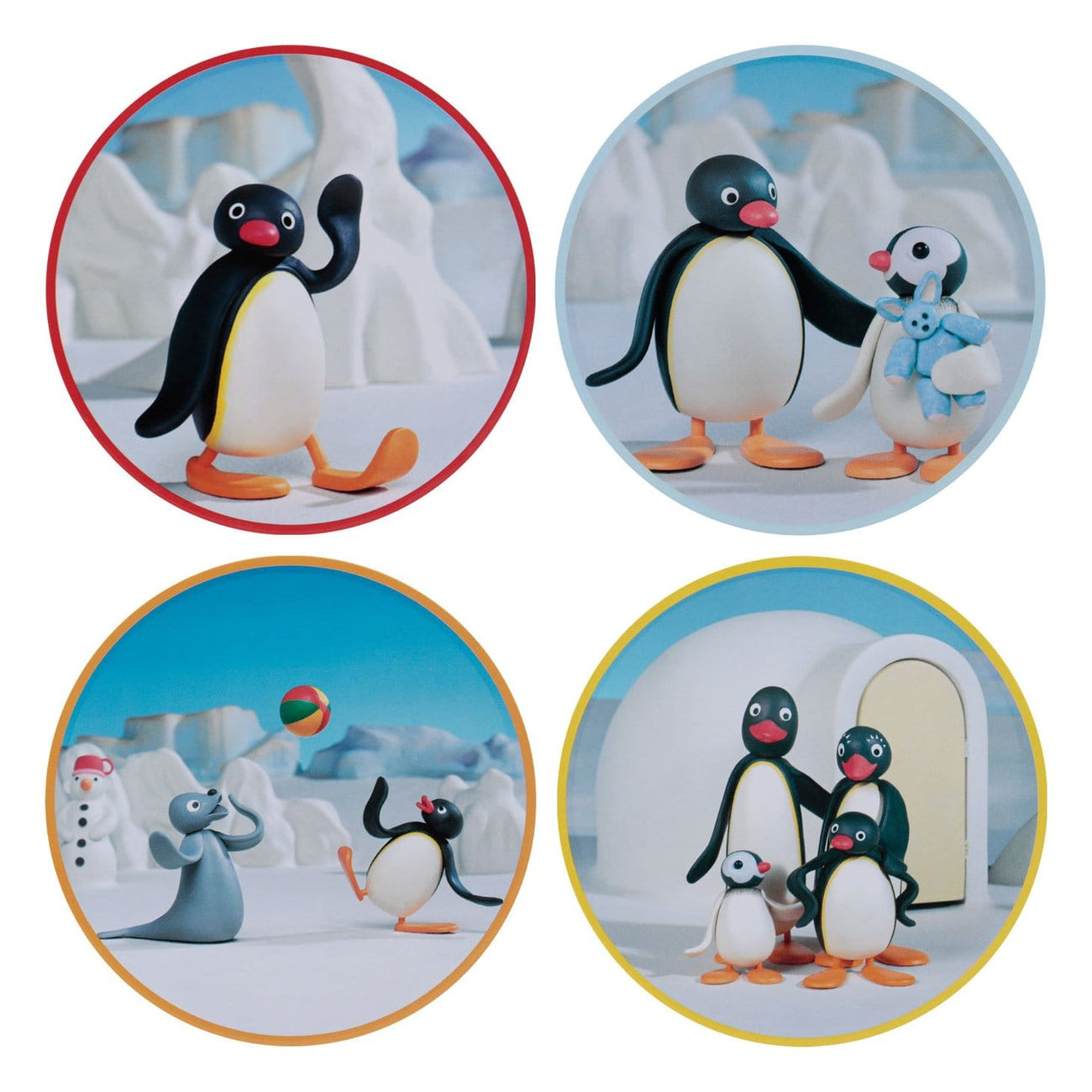 Product image Pingu - Family Coaster Set of 4