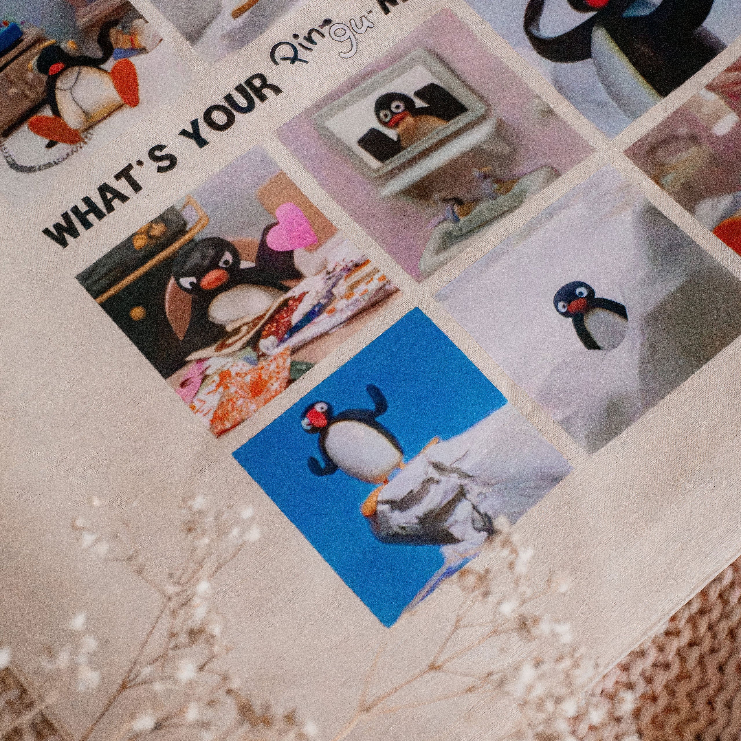 Product image Pingu - Moods of Pingu Tote Bag