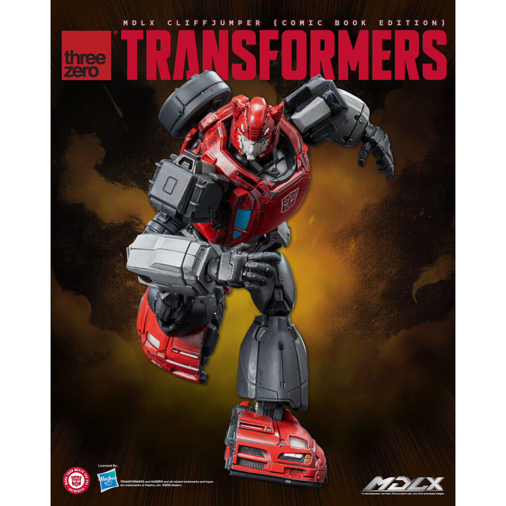 Product image Transformers MDLX Action Figure Cliffjumper (Comic Book)