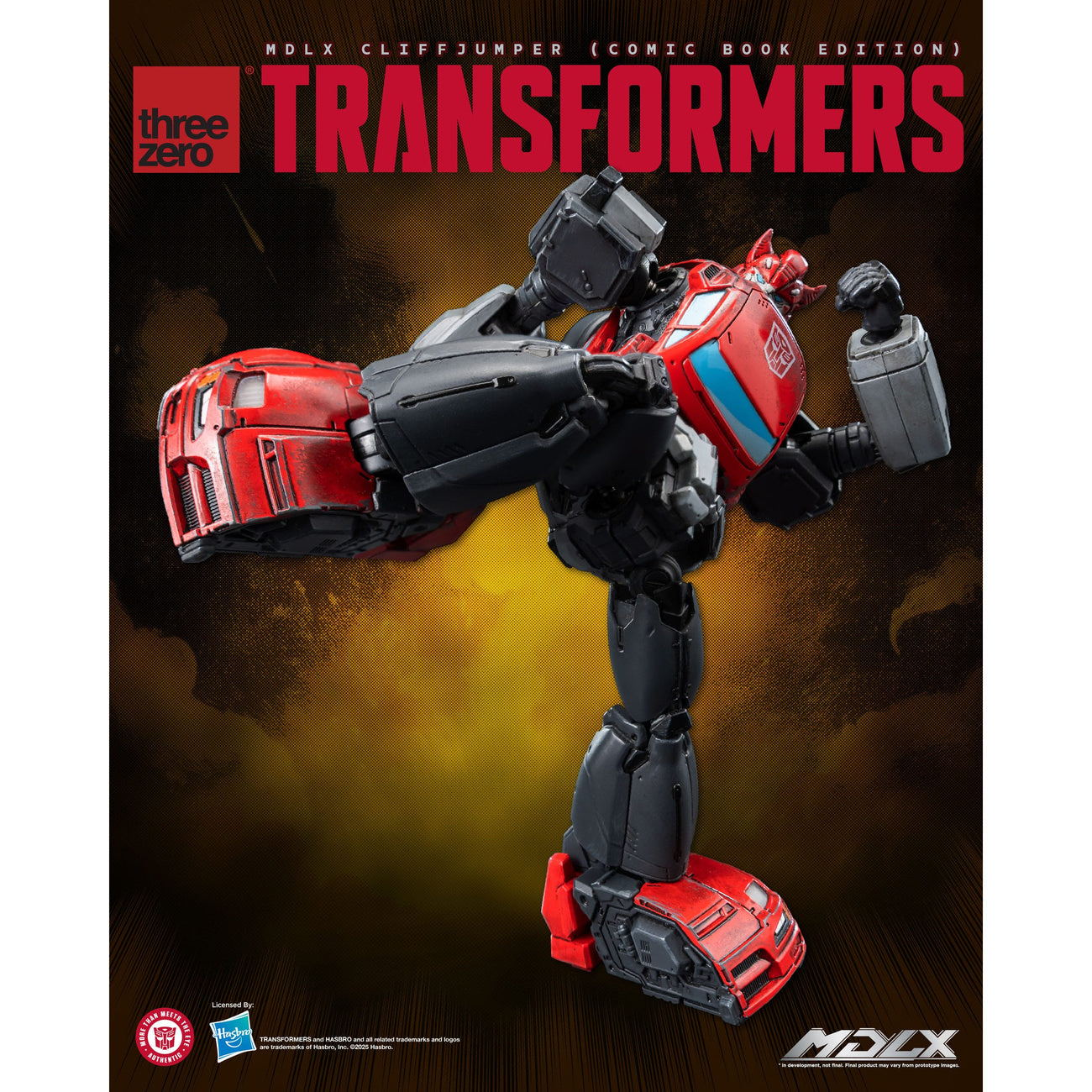 Product image Transformers MDLX Action Figure Cliffjumper (Comic Book)