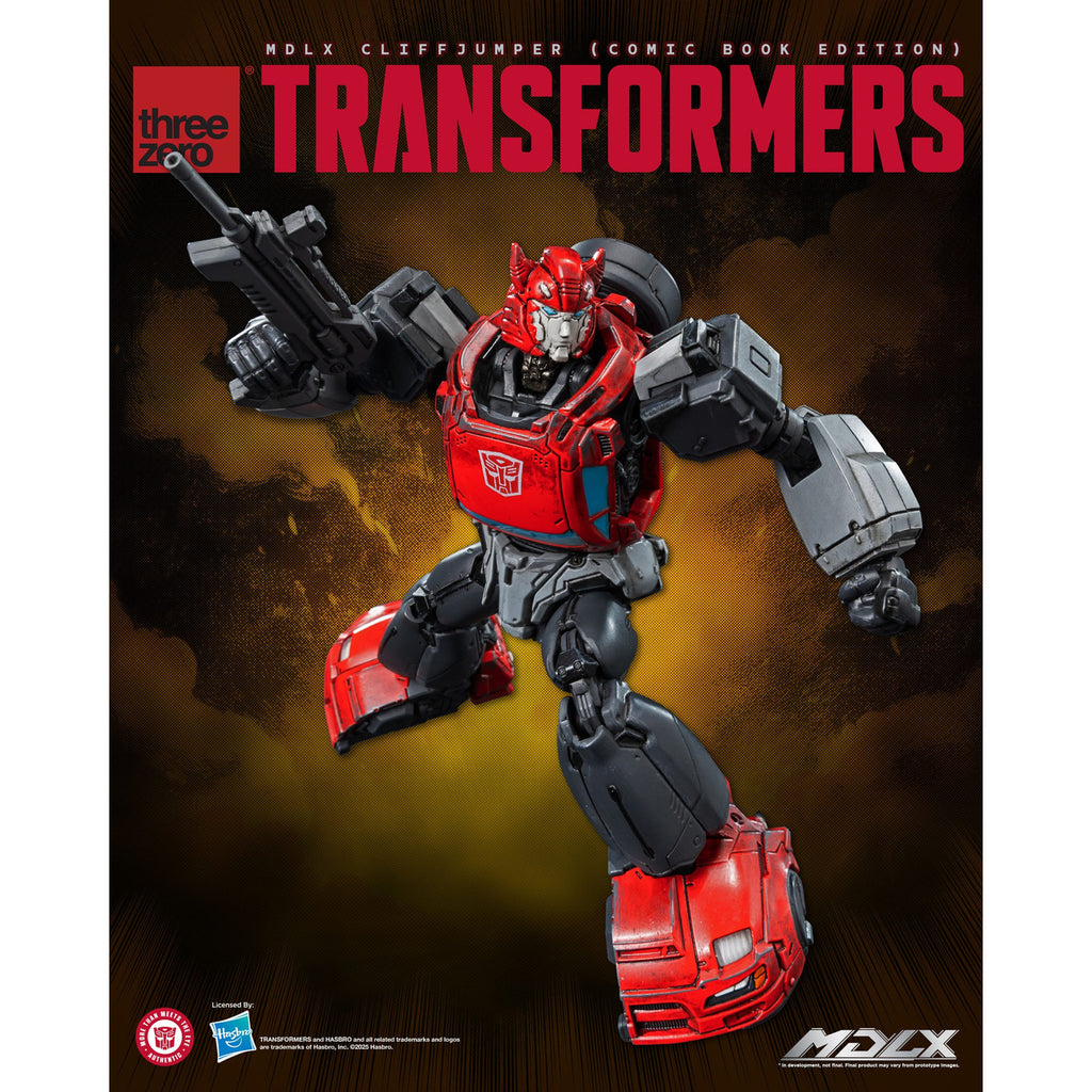 Product image Transformers MDLX Action Figure Cliffjumper (Comic Book)