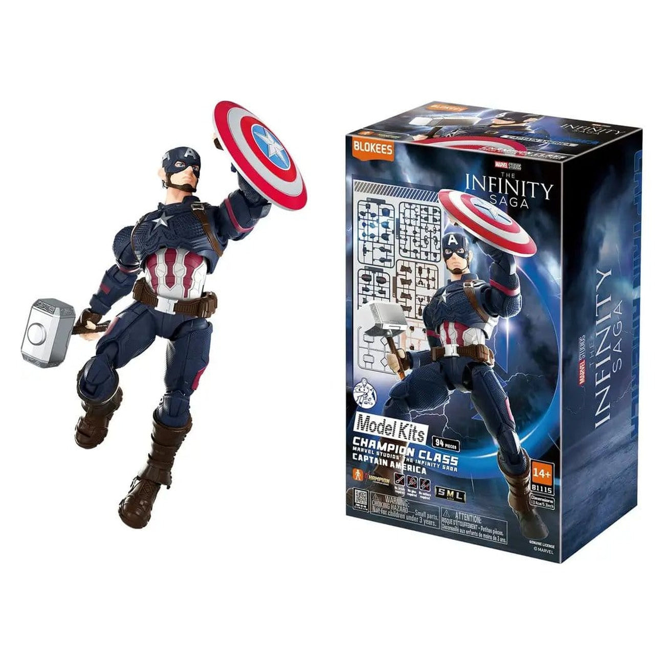 Product image Marvel Blokees Construction Set Captain America