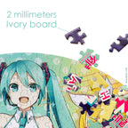 Product image Hatsune Miku Round Jigsaw Puzzle 500 Pieces