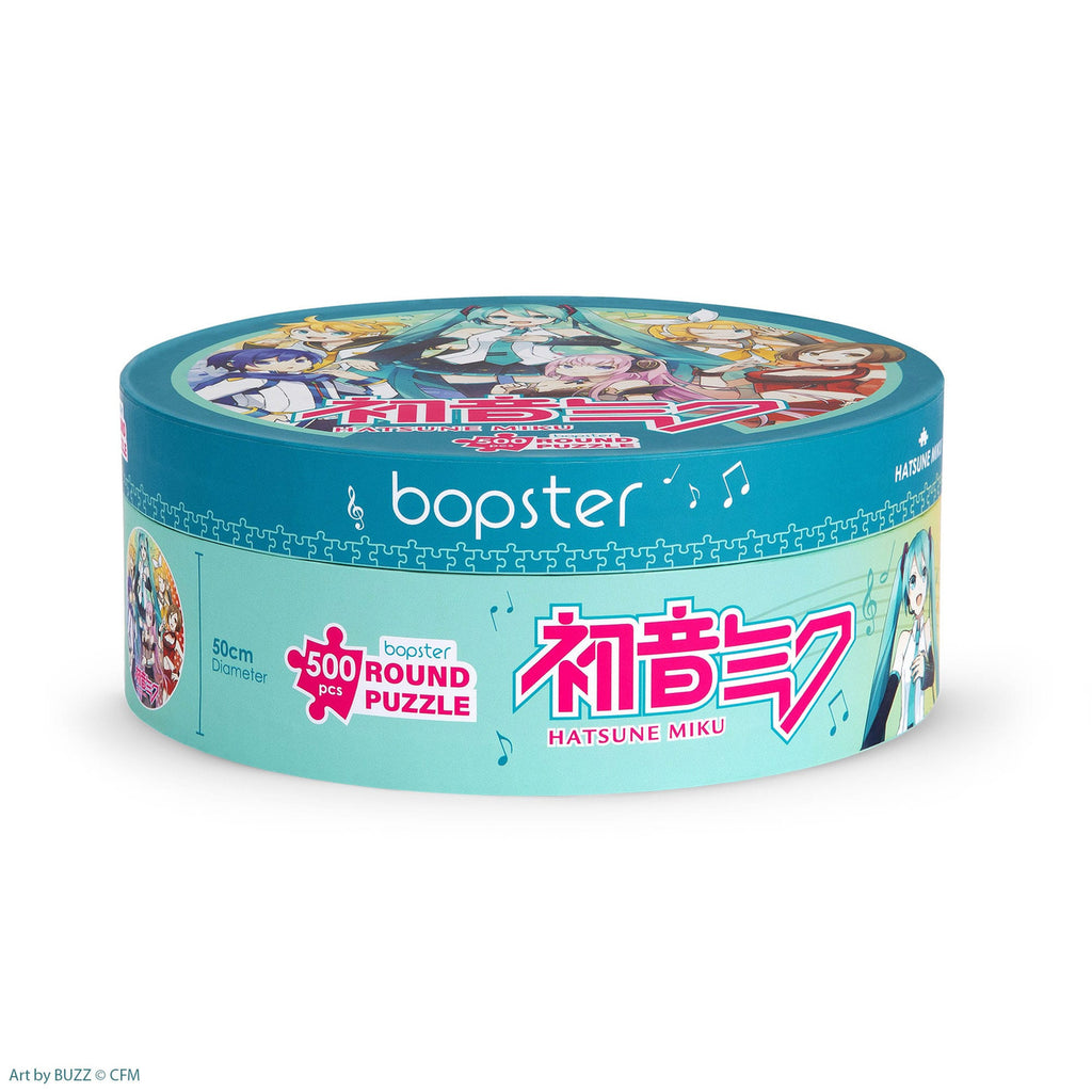 Product image Hatsune Miku Round Jigsaw Puzzle 500 Pieces