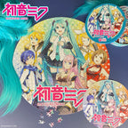 Product image Hatsune Miku Round Jigsaw Puzzle 500 Pieces