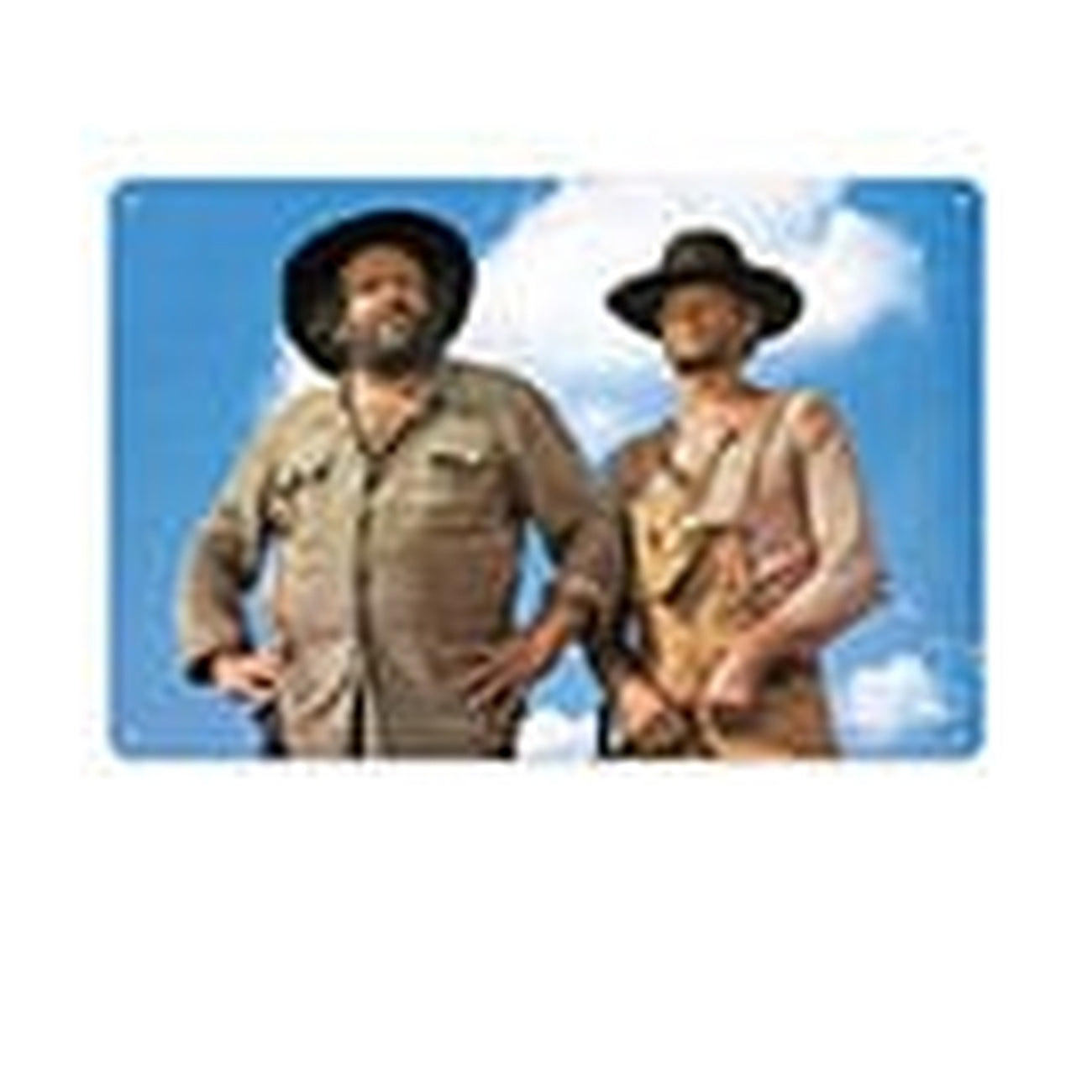Product image Bud Spencer & Terence Hill Blue Sky Tin Sign 20 x