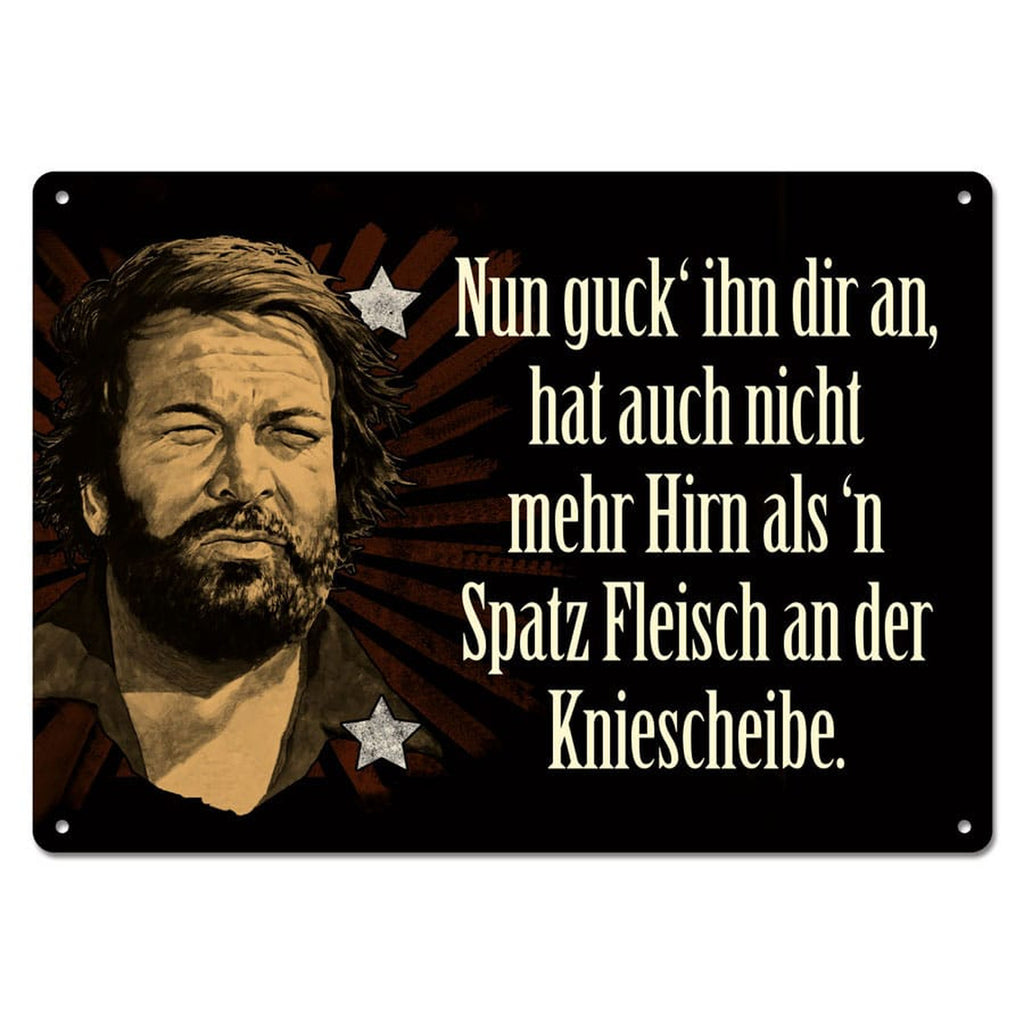 Product image Bud Spencer Metal Sign Take a Look at Him,... 10 x 15 cm