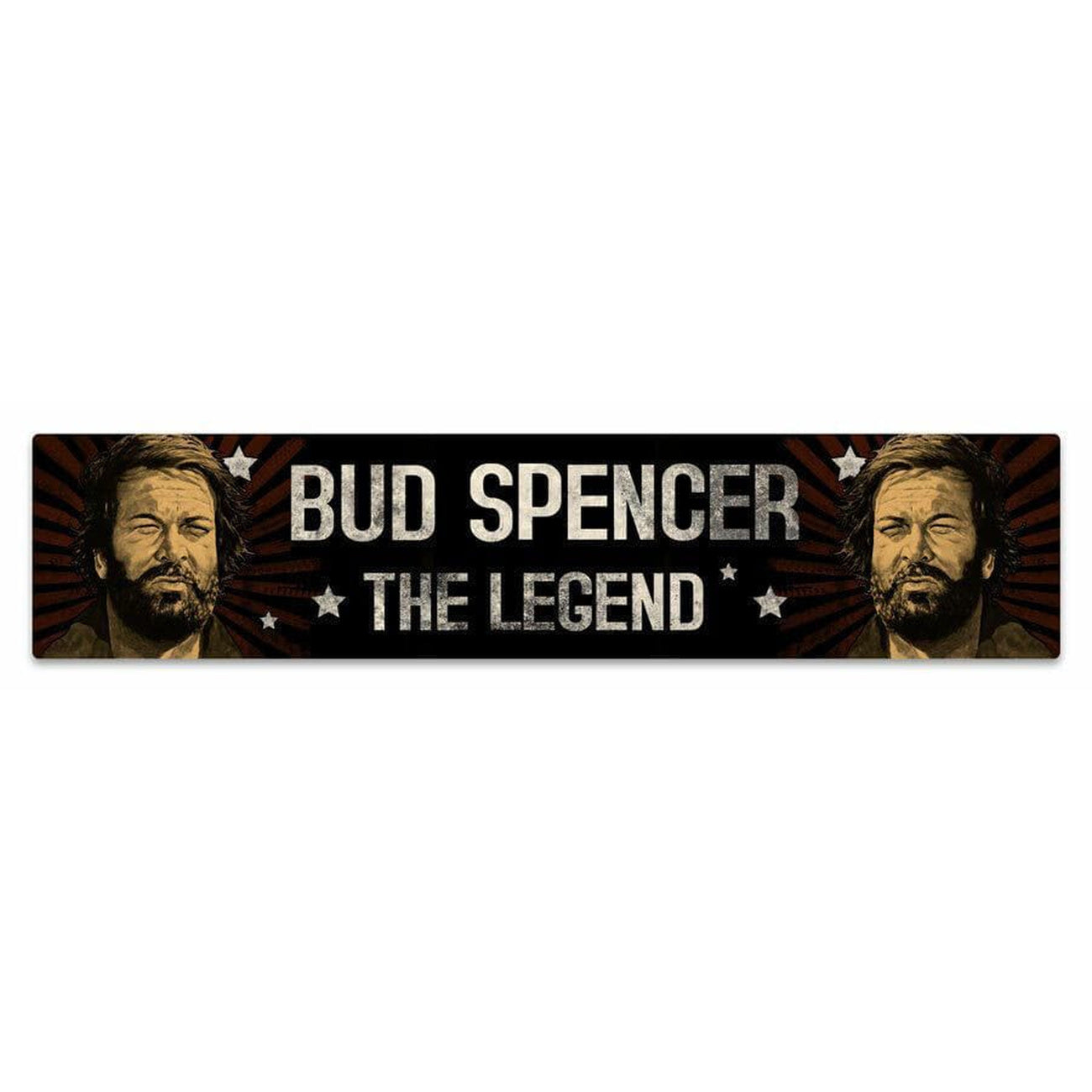Product image Bud Spencer The Legend Metal Sign with Magnet 16 x 3.5 cm