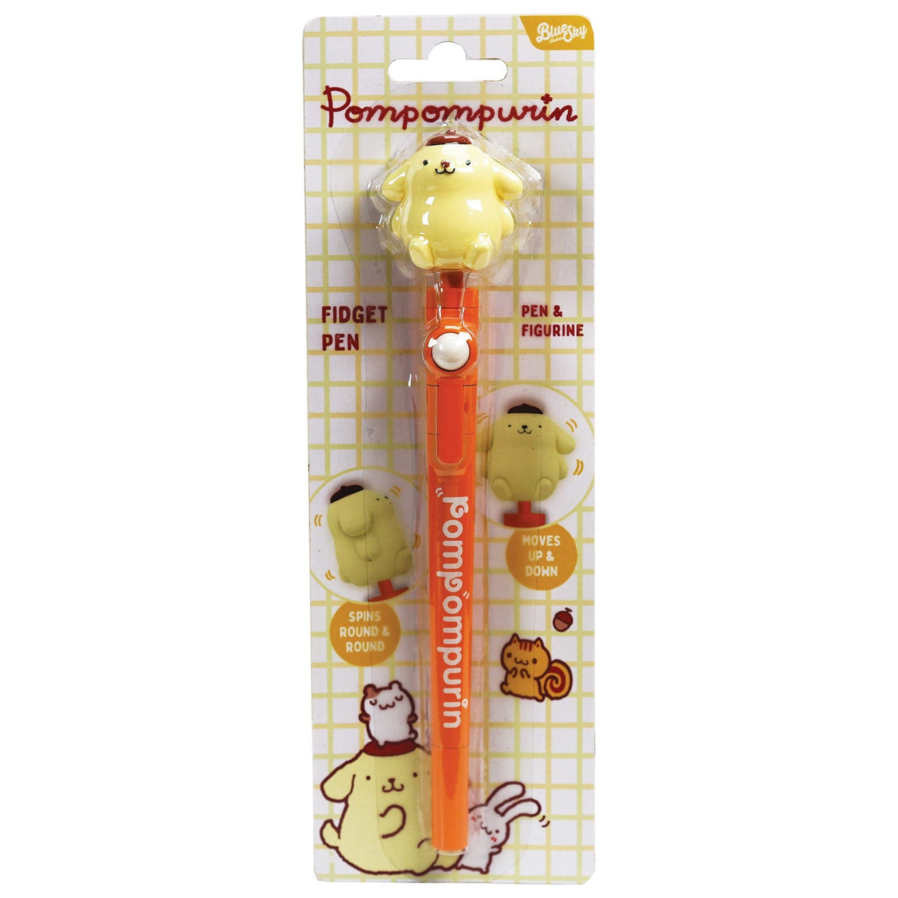Product image Sanrio Pompompurin Orange Fidget Ballpoint Pen