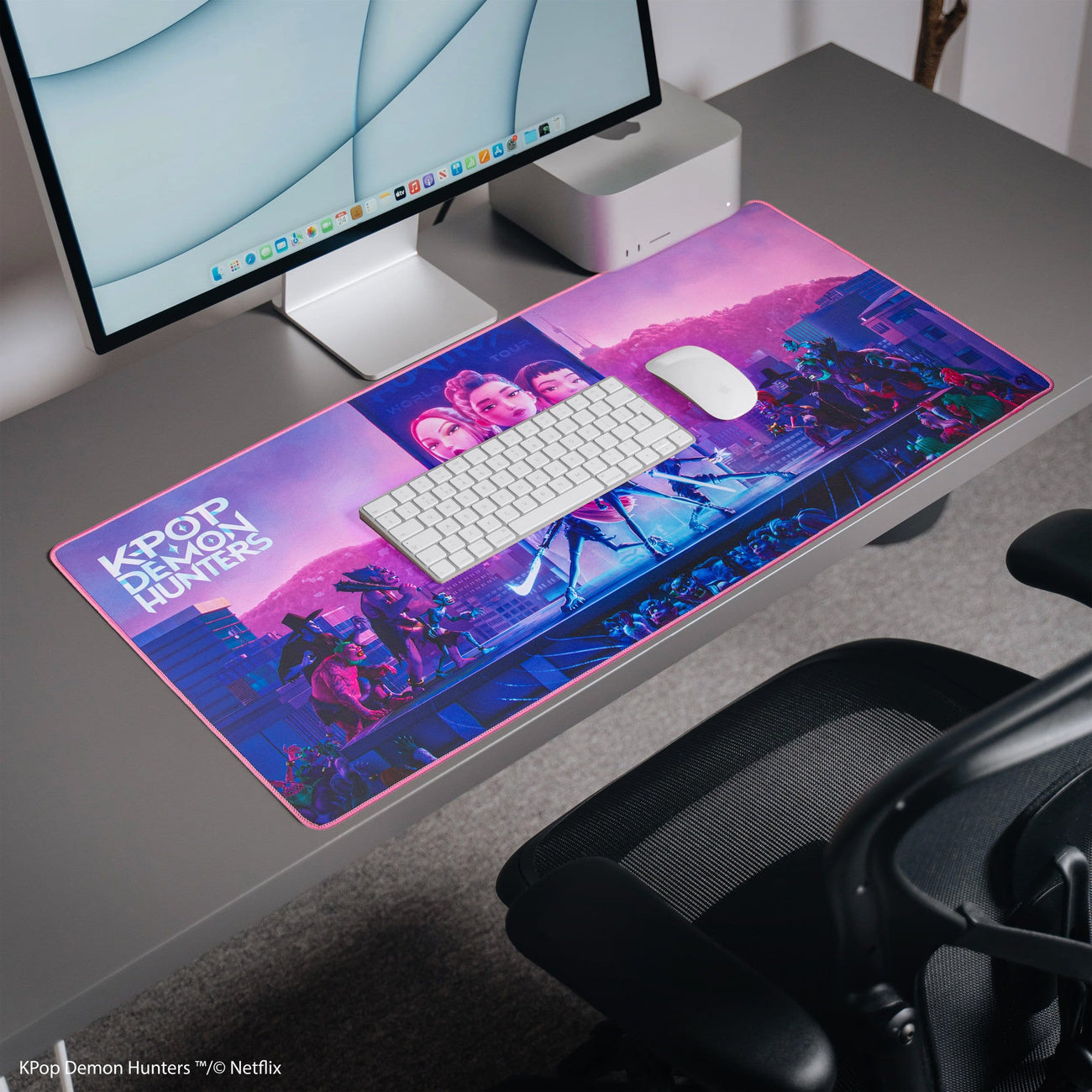 Product image KPop Demon Hunters Desk Mat Takedown XL