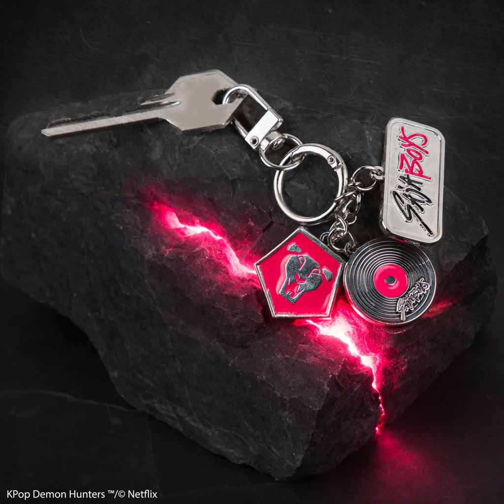 Product image KPop Demon Hunters Saja Boys Charm Keychain