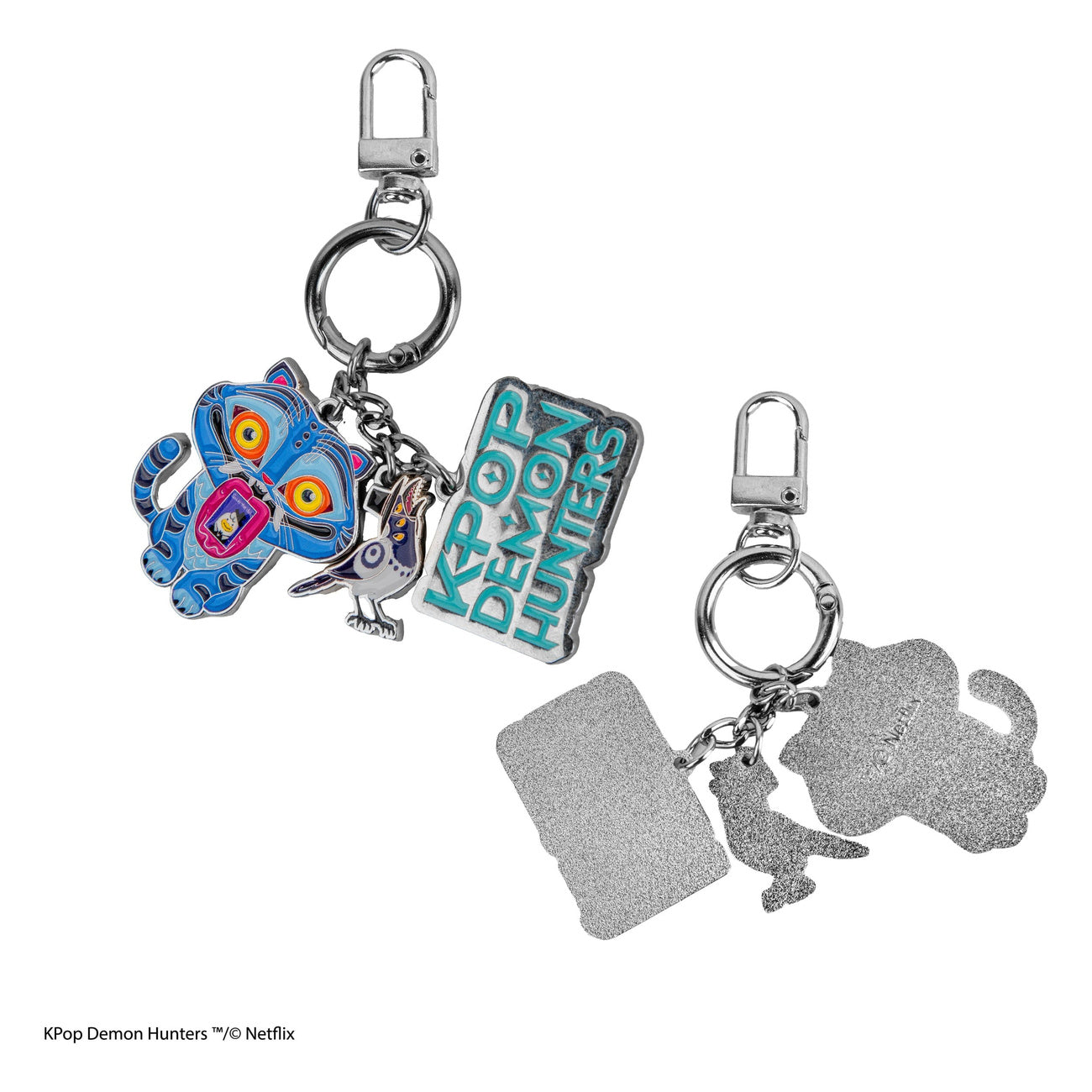Product image KPop Demon Hunters Derpy & Sussie Charm Keychain