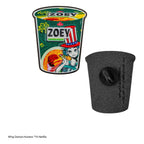 Product image KPop Demon Hunters Pin Zoey Hamburger Noodles